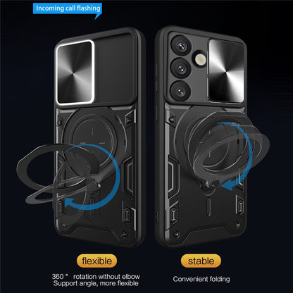 Funda para Samsung Galaxy S26 Plus, Techsuit, CamGuard Pro, Negra