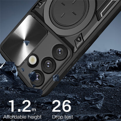 Funda para Samsung Galaxy S26 Plus, Techsuit, CamGuard Pro, Negra