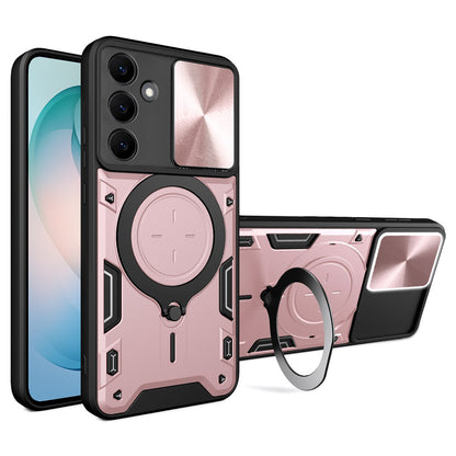 Case for Samsung Galaxy S26 Plus, Techsuit, CamGuard Pro, Rose Gold