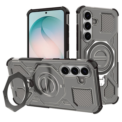 Funda para Samsung Galaxy S26 Plus, Techsuit, Carbon Shield Pro, Ahumado