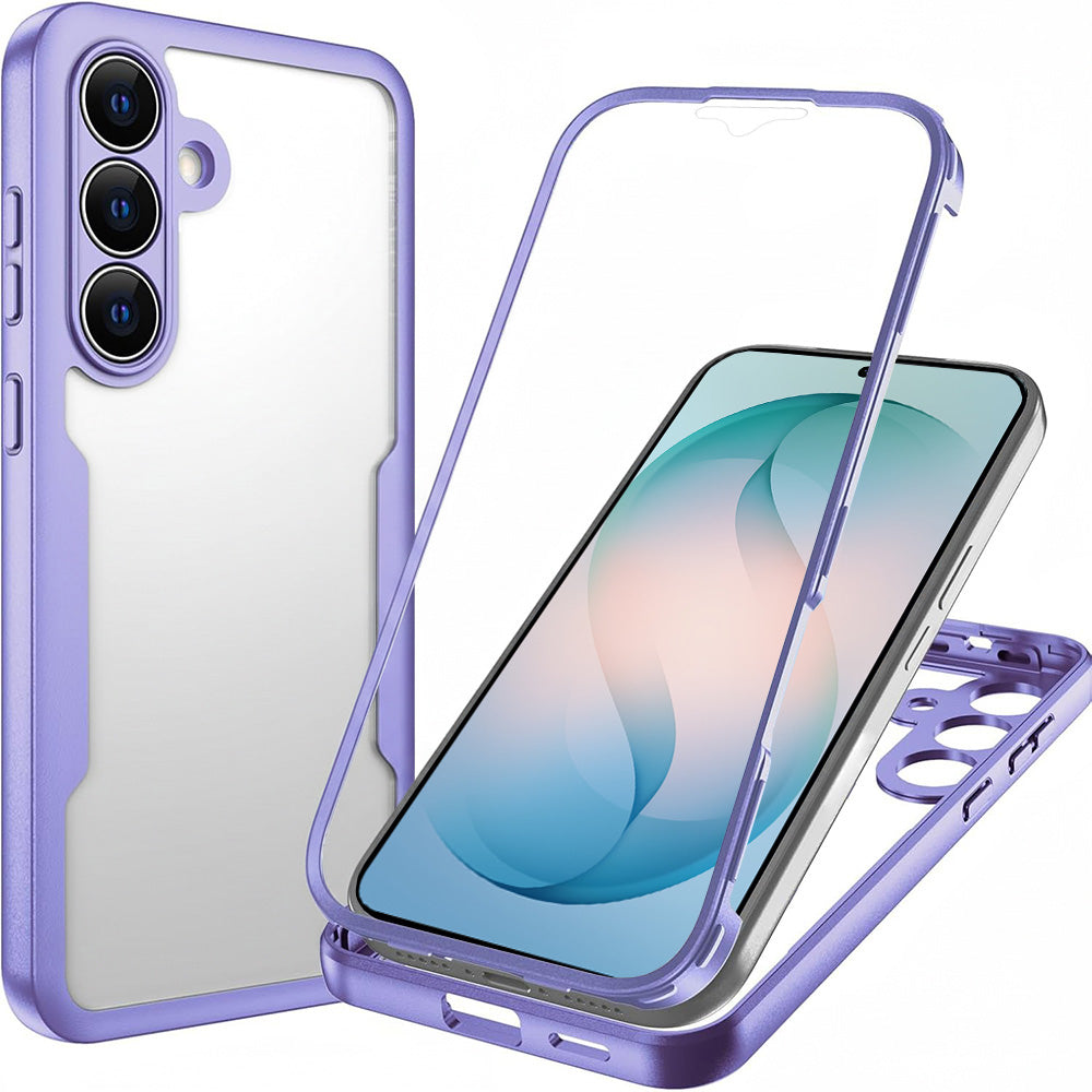 Funda para Samsung Galaxy S26 Plus, Techsuit, ColorVerse 360, Morado