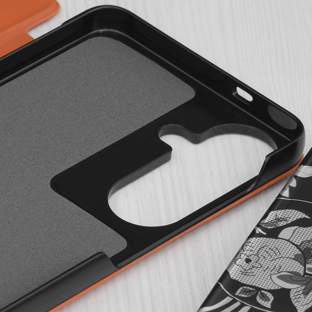 Funda para Samsung Galaxy S26 Plus, Techsuit, eFold, Naranja