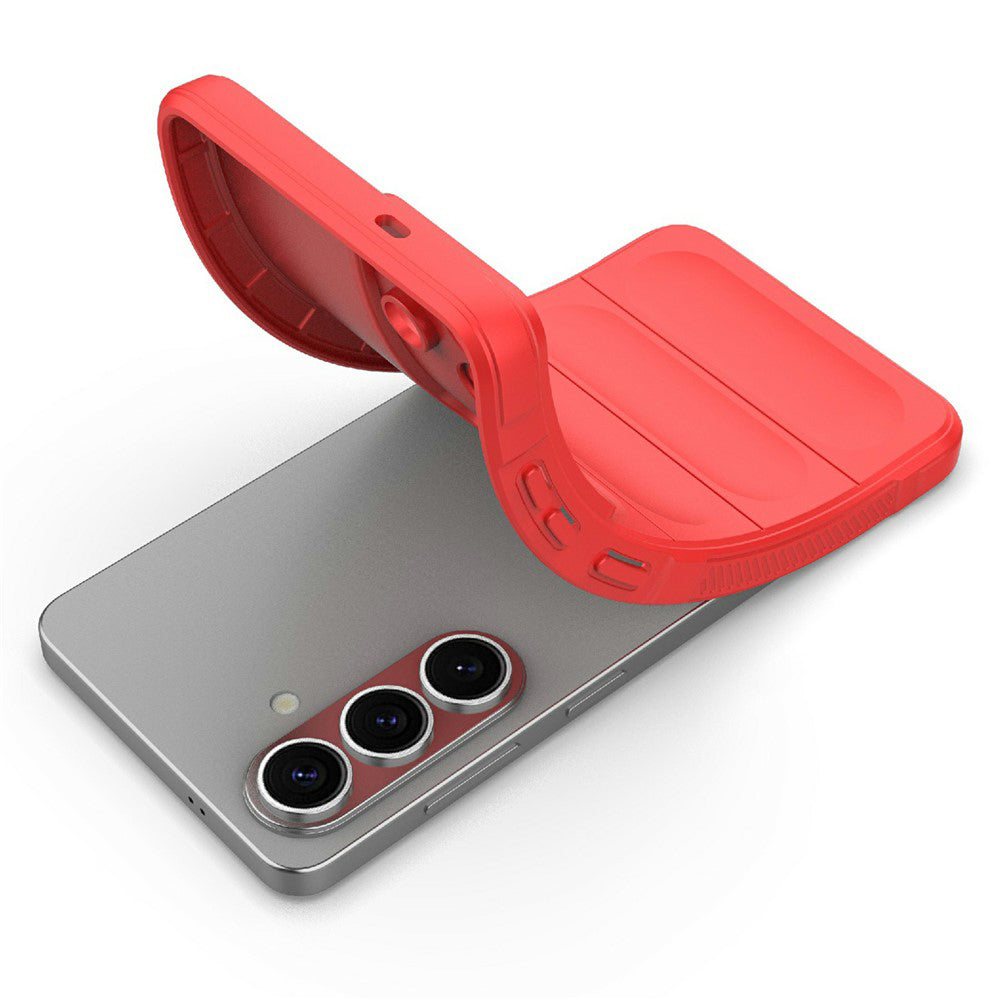 Funda para Samsung Galaxy S26 Plus, Techsuit, Magic Shield, Roja