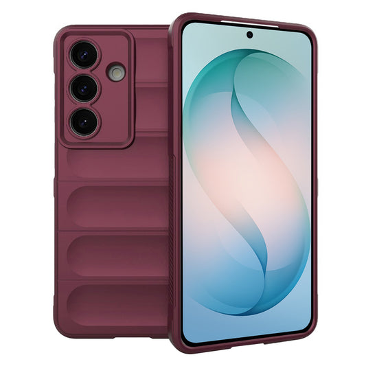 Funda para Samsung Galaxy S26 Plus, Techsuit, Magic Shield, Burdeos