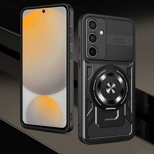 Funda para Samsung Galaxy S26 Plus, Techsuit, RuggedCam, Negra