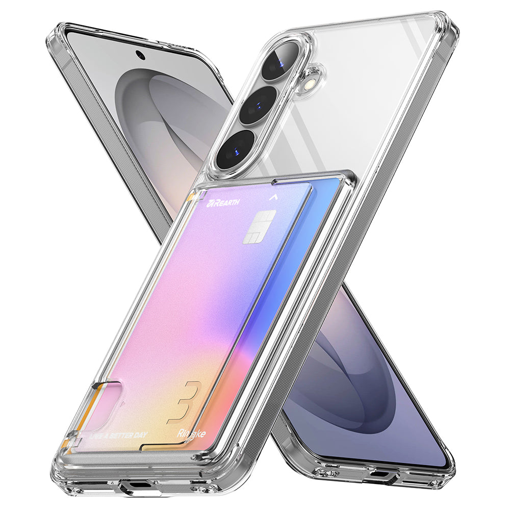 Funda para Samsung Galaxy S26 S942, Ringke, Fusion Card, Transparente