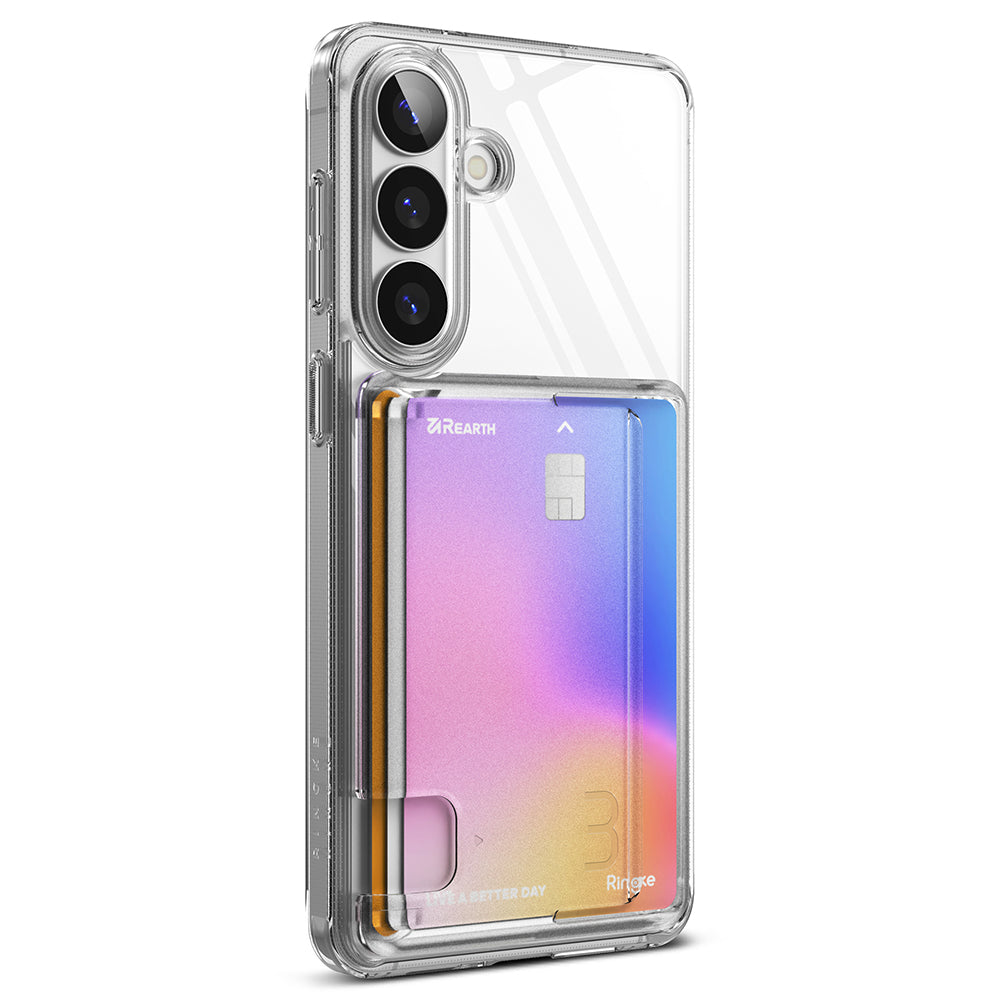 Funda para Samsung Galaxy S26 S942, Ringke, Fusion Card, Transparente
