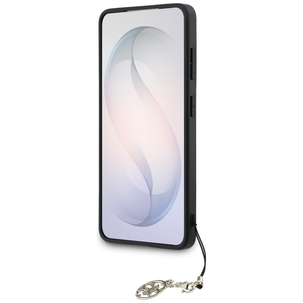 Funda para Samsung Galaxy S26 S942, Guess, 4G Classic Logo Charm, Marrón
