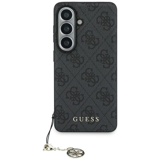 Funda para Samsung Galaxy S26 S942, Guess, 4G Classic Logo Charm, Negra