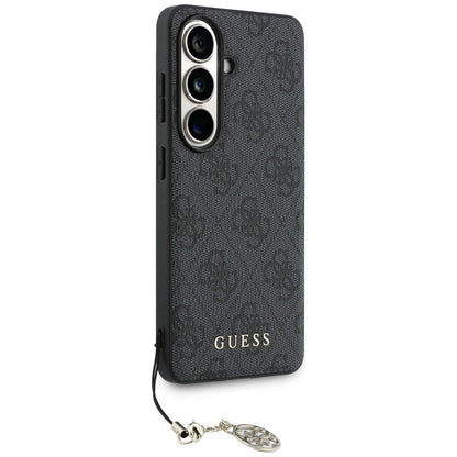 Funda para Samsung Galaxy S26 S942, Guess, 4G Classic Logo Charm, Negra