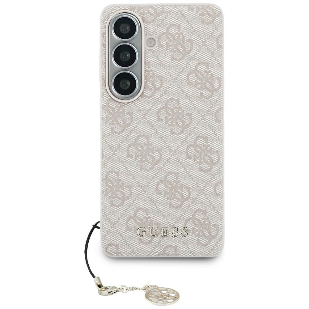 Funda para Samsung Galaxy S26 S942, Guess, 4G Classic Logo Charm, Rosa