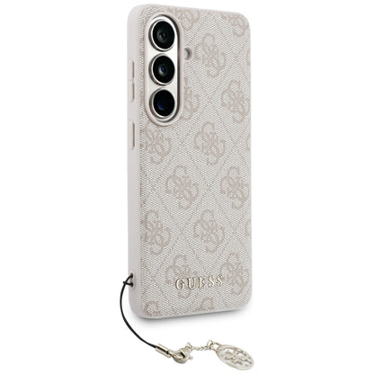 Funda para Samsung Galaxy S26 S942, Guess, 4G Classic Logo Charm, Rosa