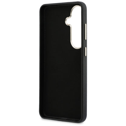 Funda para Samsung Galaxy S26 S942, Guess, 4G Grained Big and Classic Logo, Negra