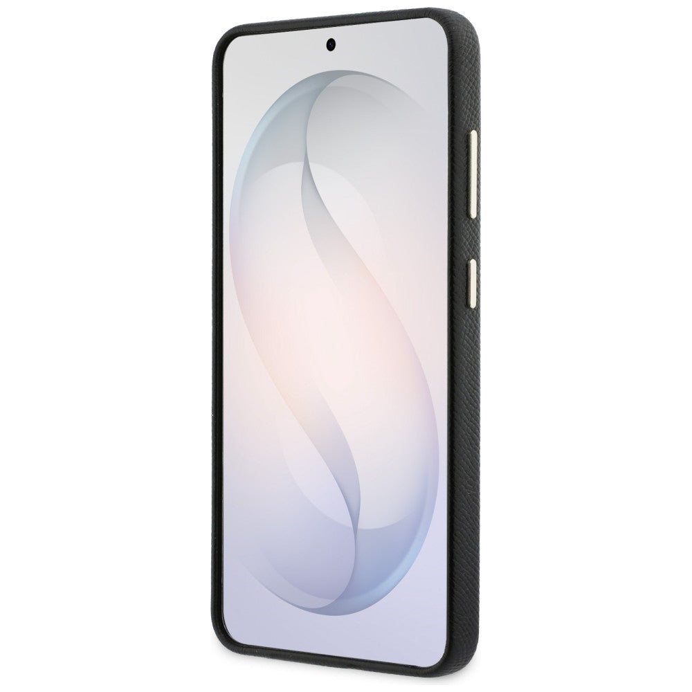 Funda para Samsung Galaxy S26 S942, Guess, 4G Grained Big and Classic Logo, Negra