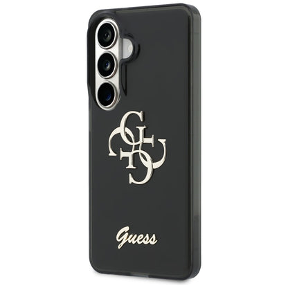 Funda para Samsung Galaxy S26 S942, Guess, IML Big Metal 4G Script, Negra