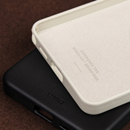 Funda para Samsung Galaxy S26 S942, UNIQ, Lyden Leatherette, Negra