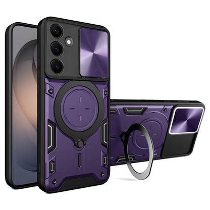 Funda para Samsung Galaxy S26 S942, Techsuit, CamGuard Pro, Morado
