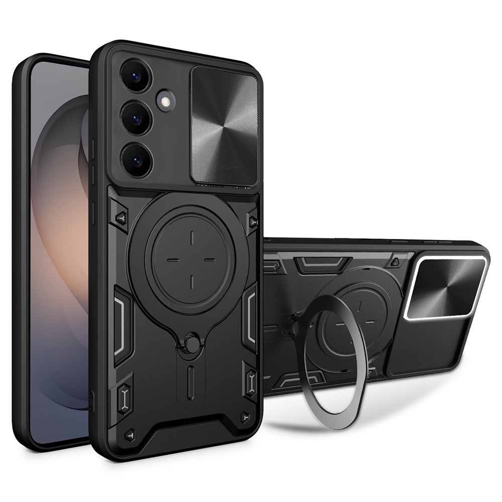 Funda para Samsung Galaxy S26 S942, Techsuit, CamGuard Pro, Negra