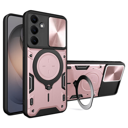 Case for Samsung Galaxy S26 S942, Techsuit, CamGuard Pro, Rose Gold