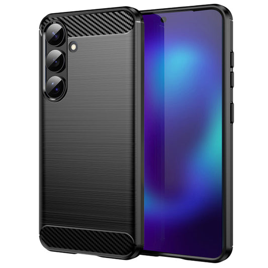 Funda para Samsung Galaxy S26, Techsuit, Carbono, Negra