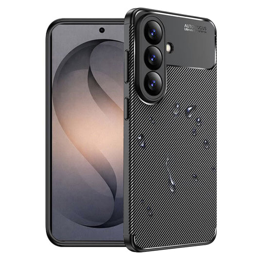 Case for Samsung Galaxy S26, Techsuit, CarbonFiber, Black