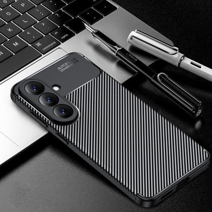 Case for Samsung Galaxy S26 S942, Techsuit, CarbonFiber, Black