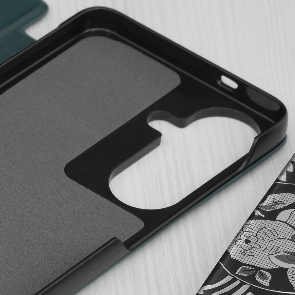 Funda para Samsung Galaxy S26, Techsuit, eFold, Verde Oscuro