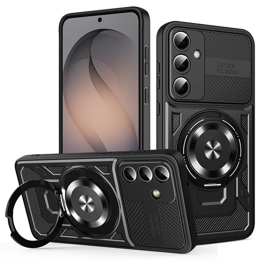 Funda para Samsung Galaxy S26, Techsuit, RuggedCam, Negra