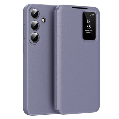 Funda para Samsung Galaxy S26, Techsuit, SmartView, Morado