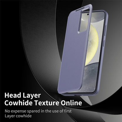 Funda para Samsung Galaxy S26, Techsuit, SmartView, Morado