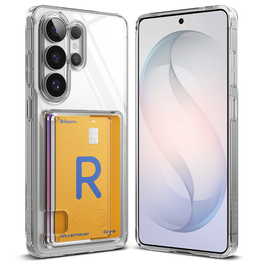 Funda para Samsung Galaxy S26 Ultra, Ringke, Fusion Card, Transparente