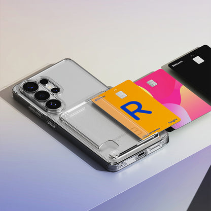 Funda para Samsung Galaxy S26 Ultra, Ringke, Fusion Card, Transparente