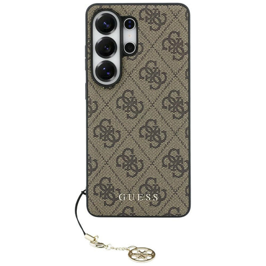 Funda para Samsung Galaxy S26 Ultra S948, Guess, 4G Classic Logo Charm, Marrón