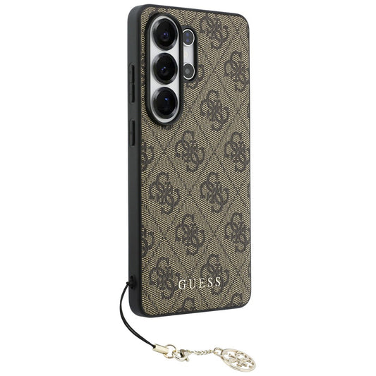 Funda para Samsung Galaxy S26 Ultra S948, Guess, 4G Classic Logo Charm, Marrón