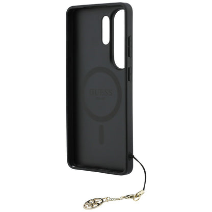 Funda para Samsung Galaxy S26 Ultra S948, Guess, 4G Classic Logo Charm, Negra