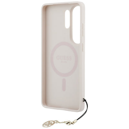 Funda para Samsung Galaxy S26 Ultra S948, Guess, 4G Classic Logo Charm, Rosa