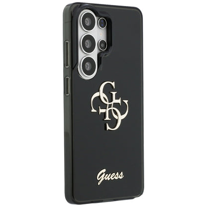 Funda para Samsung Galaxy S26 Ultra S948, Guess, IML Big Metal 4G Script, Negra