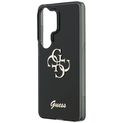 Funda para Samsung Galaxy S26 Ultra S948, Guess, IML Big Metal 4G Script, Negra
