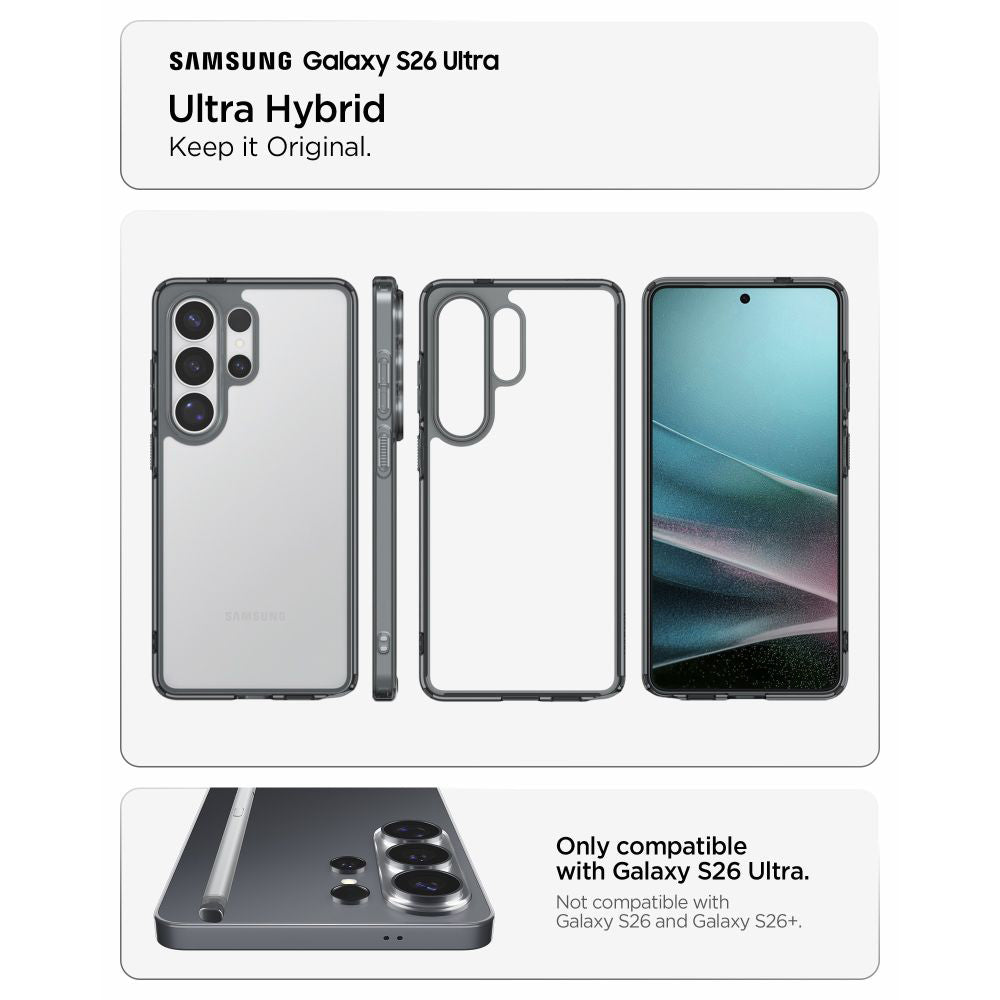 Funda para Samsung Galaxy S26 Ultra S948, Spigen, Ultra Hybrid, Fumurie ACS10678