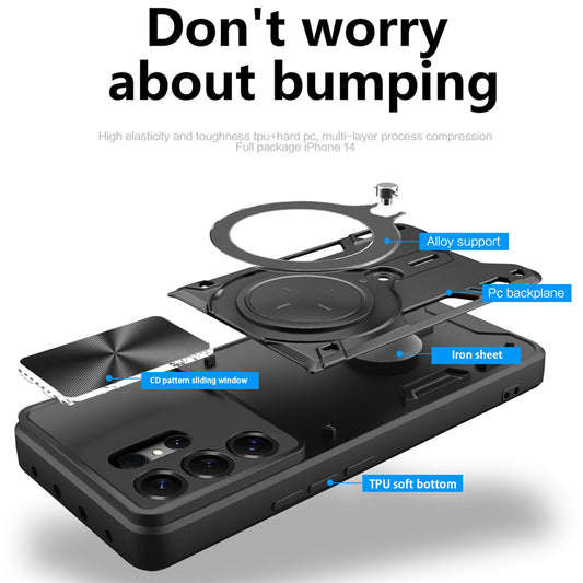 Funda para Samsung Galaxy S26 Ultra, Techsuit, CamGuard Pro, Azul