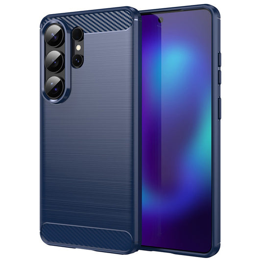 Funda para Samsung Galaxy S26 Ultra, Techsuit, Carbono, Azul