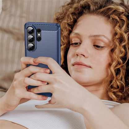 Case for Samsung Galaxy S26 Ultra S948, Techsuit, Carbon, Blue