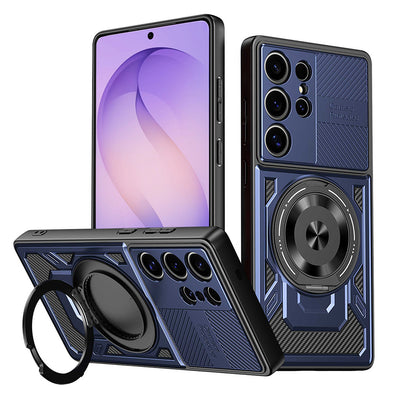 Funda para Samsung Galaxy S26 Ultra, Techsuit, RuggedCam, Azul