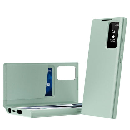 Funda para Samsung Galaxy S26 Ultra S948, Techsuit, SmartView, Verde