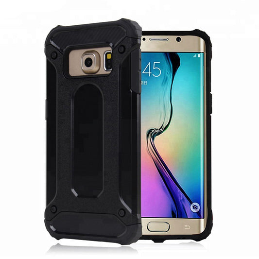 Funda para Samsung Galaxy S6 G920, Techsuit, Hybrid Armor, Negra