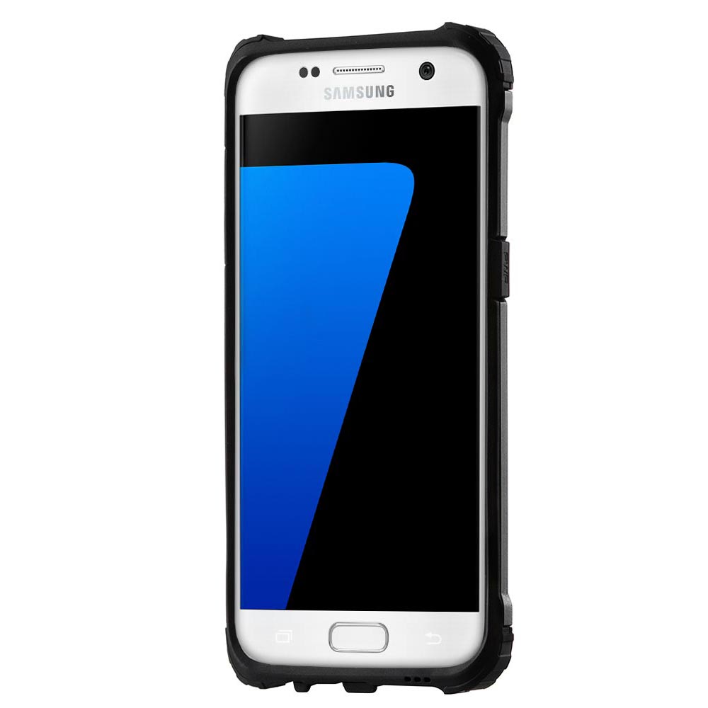 Funda para Samsung Galaxy S7 edge G935, Techsuit, Hybrid Armor, Negra