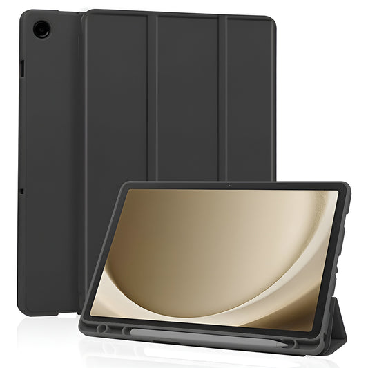 Funda para Samsung Galaxy Tab A11+ / Tab A9+, Techsuit, Flex Trifold, Negra