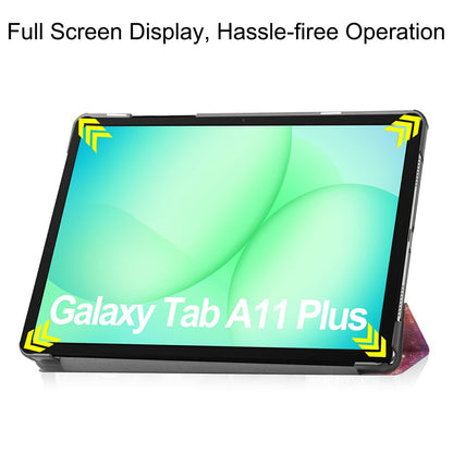 Funda para Samsung Galaxy Tab A11+ / Tab A9+, Techsuit, FoldPro Galaxy, Multicolor