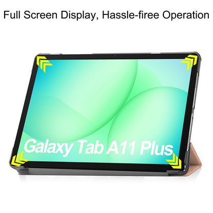 Funda para Samsung Galaxy Tab A11+ / Tab A9+, Techsuit, FoldPro, Rosa