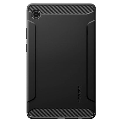 Funda para Samsung Galaxy Tab A11, Spigen, Rugged Armor, Negra Mate